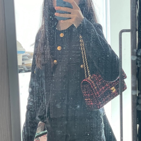 chanel classic flap tweed 22a - Picture 3 of 4